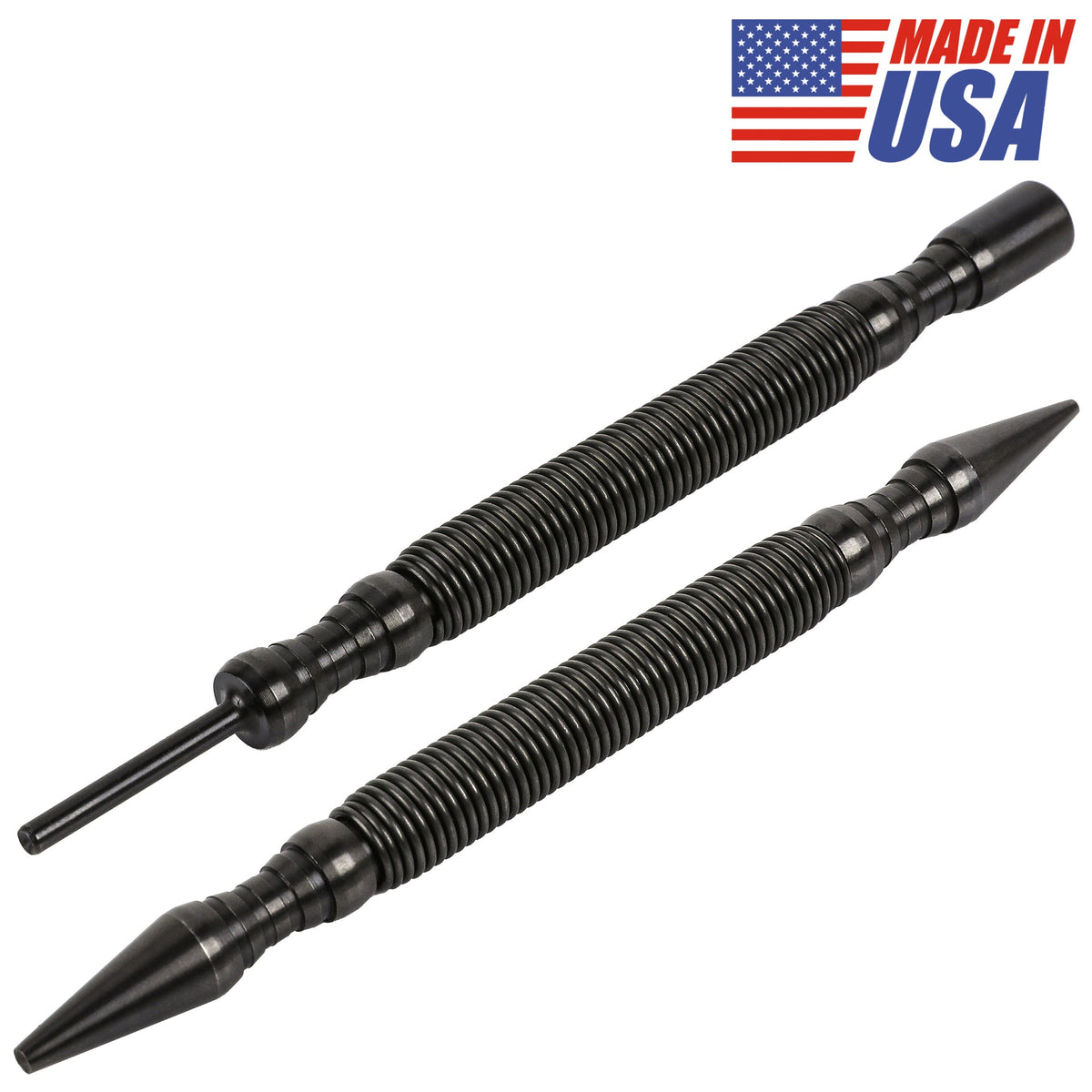 ARES 10012 - 2-Piece Dual Head Nail Setter & Hinge Pin Remover Punch Set