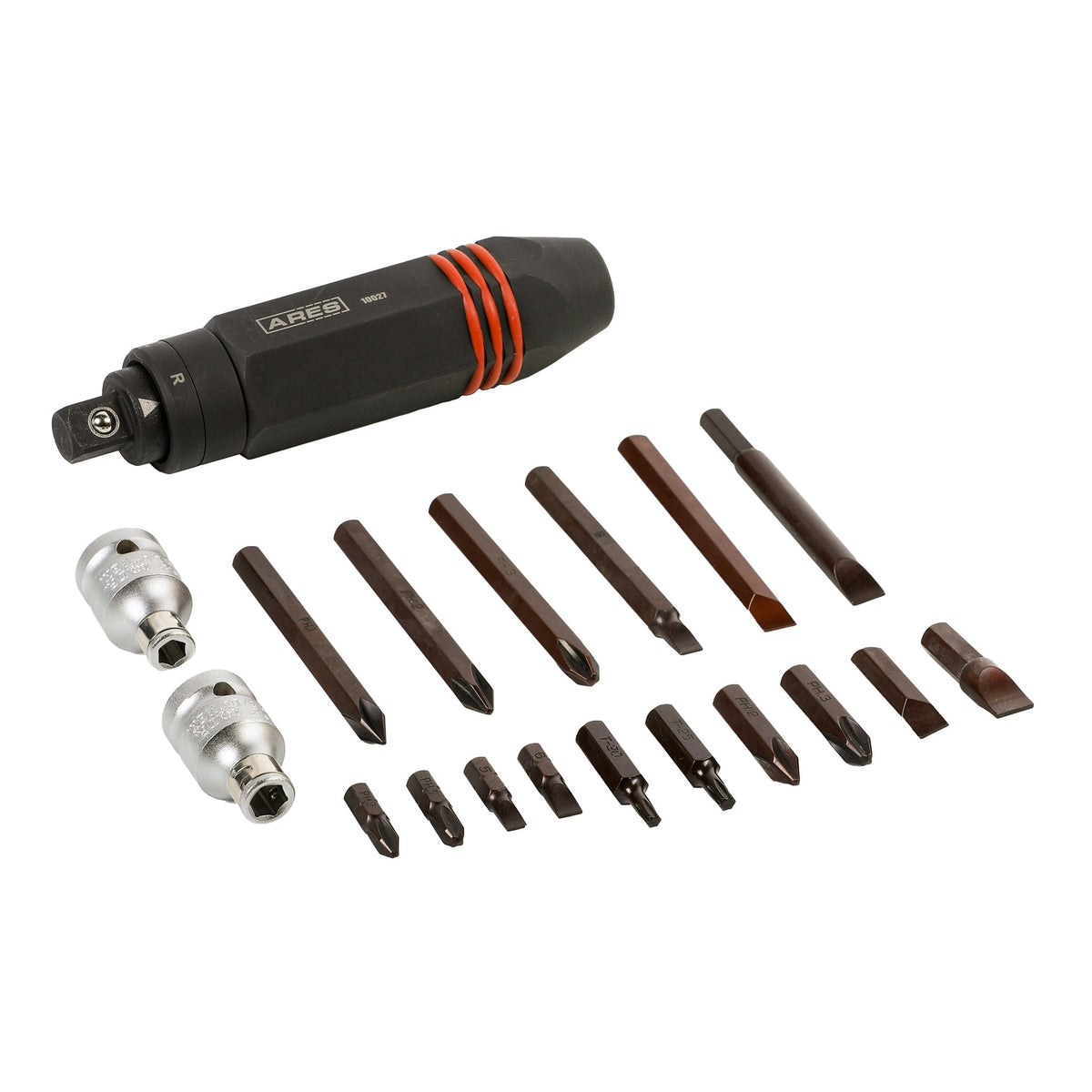 ARES 10027 - 1/2-Inch Drive Heavy Duty Hex Grip Impact Driver