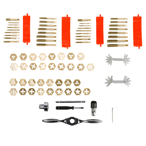 ARES 10079 - 76-Piece Master Ratcheting Tap and Die Set
