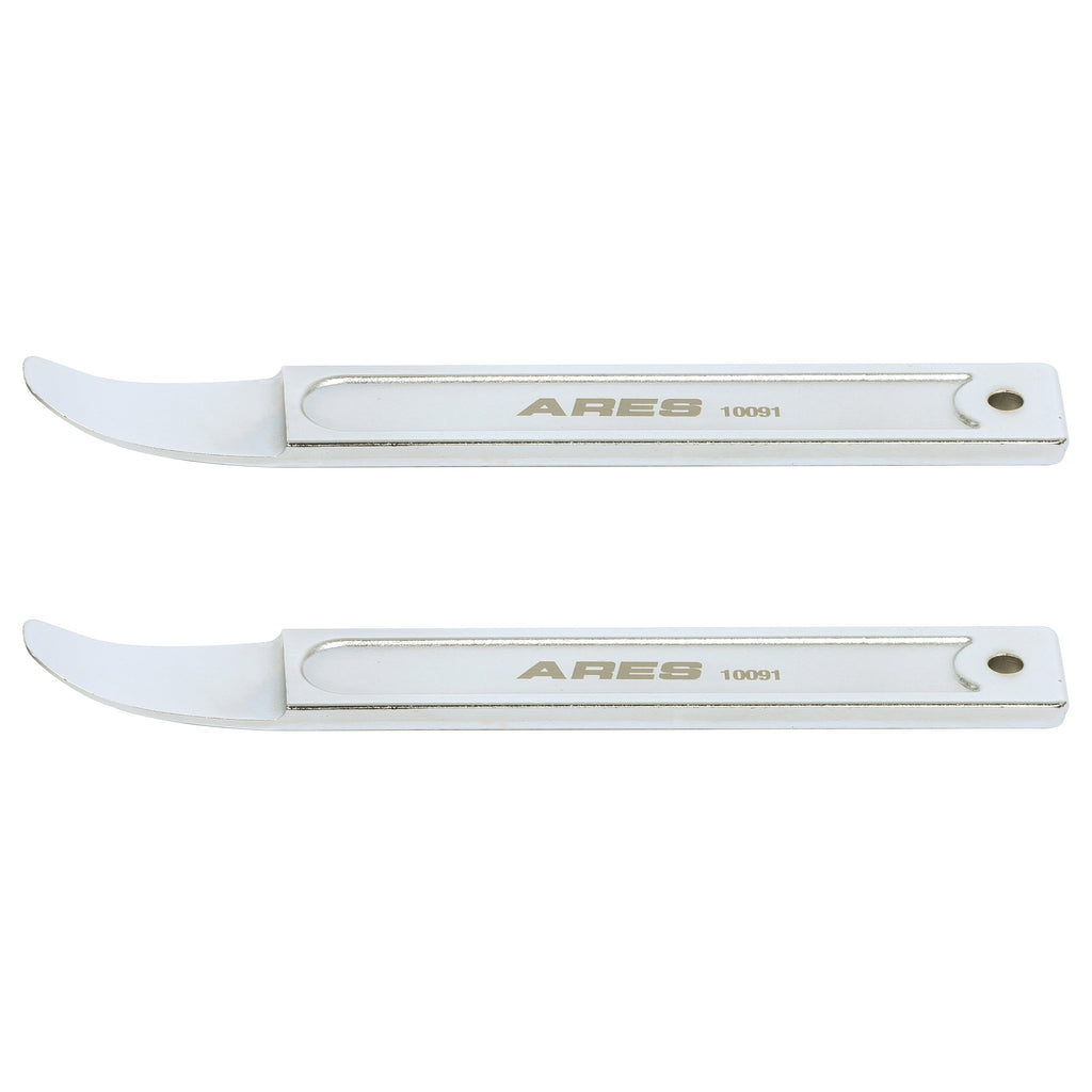 ARES 10092 - 2-Piece Compact Panel / Trim Wedge Metal Prybar Tool Set