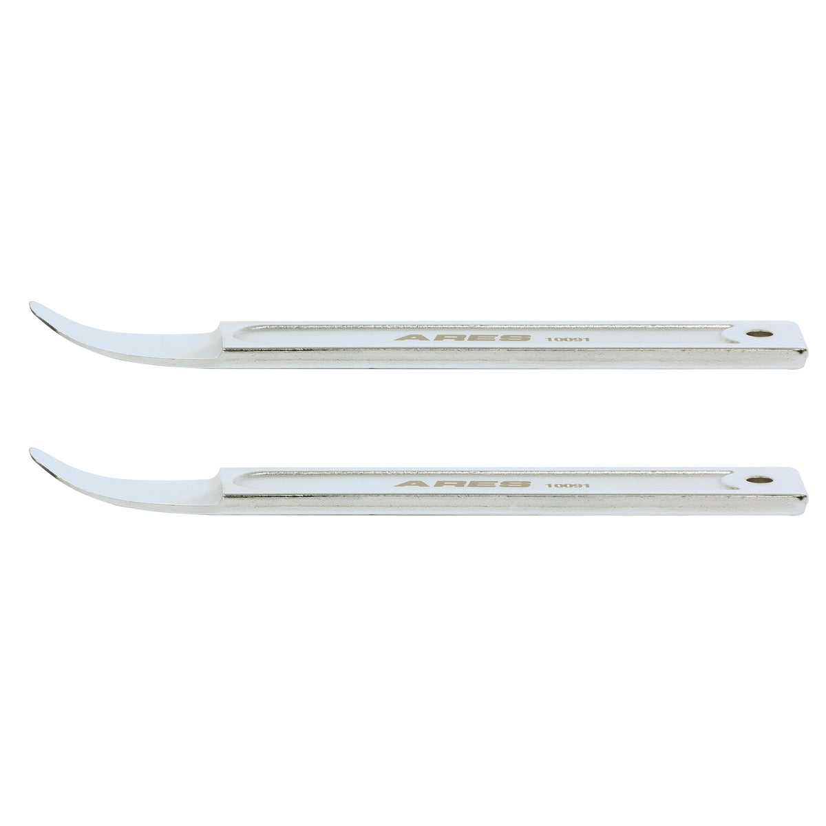 ARES 10092 - 2-Piece Compact Panel / Trim Wedge Metal Prybar Tool Set
