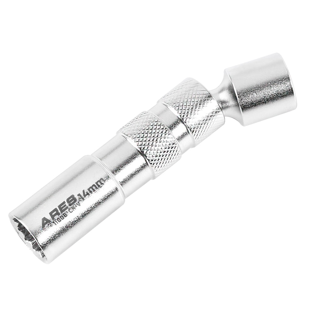 ARES 11000 - 14mm Thin Wall Magnetic Swivel Spark Plug Socket