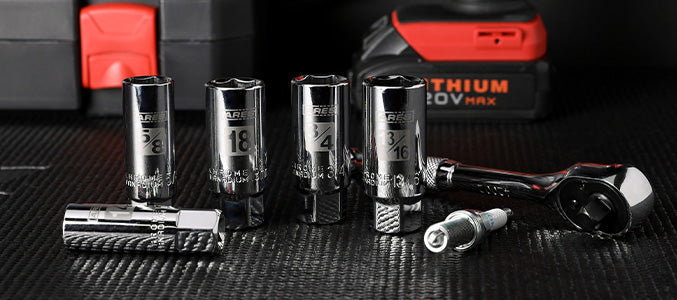 ARES 11007 - 5 pc. Spark Plug Socket Set