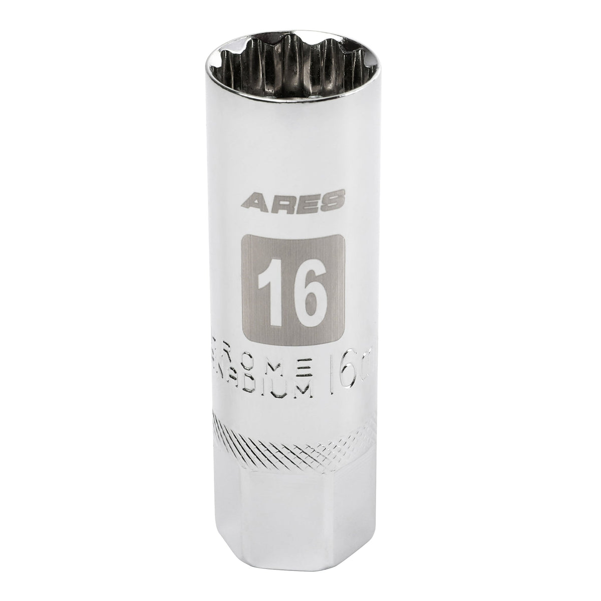 ARES 11018 - 16mm 3/8-inch Drive Thin Wall Magnetic Spark Plug Socket