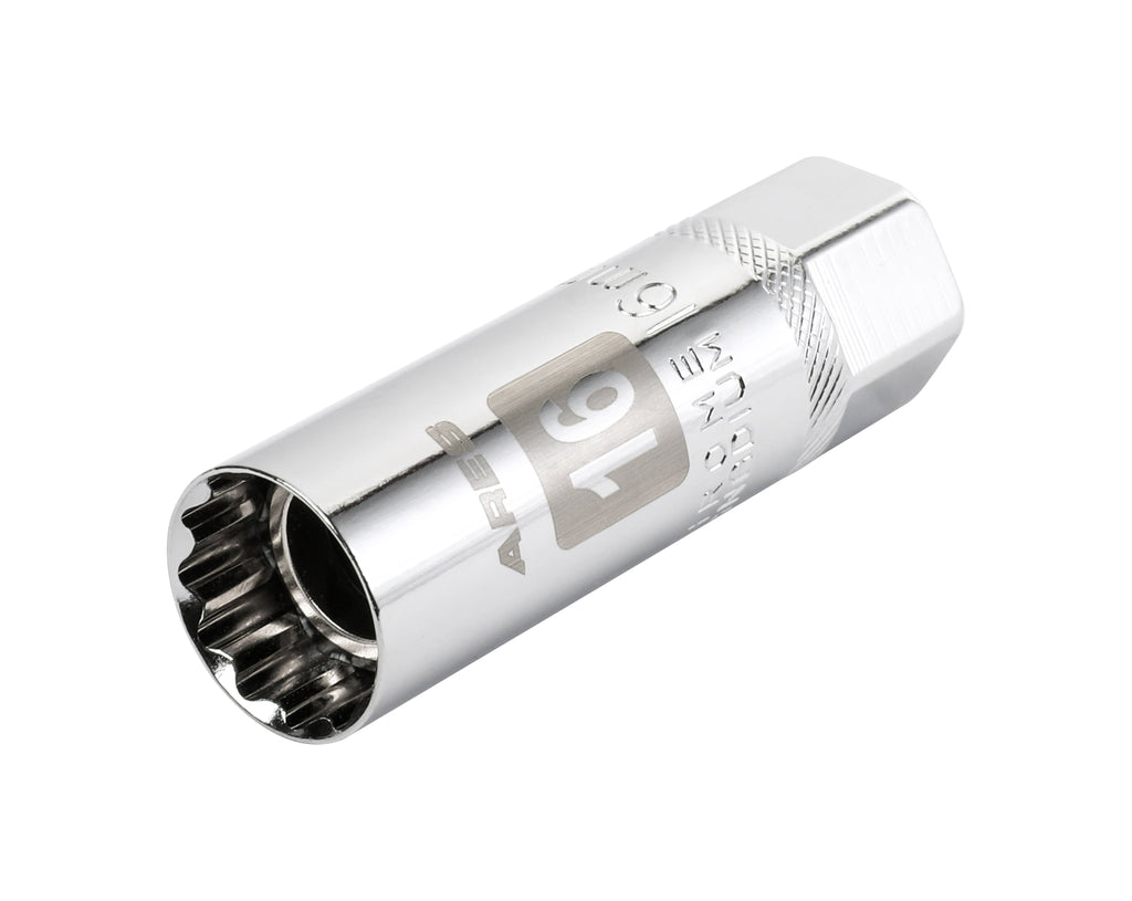 ARES 11018 - 16mm 3/8-inch Drive Thin Wall Magnetic Spark Plug Socket