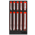 ARES 11025 - 10-Piece Extra Deep and Standard Length Spark Plug Socket Set
