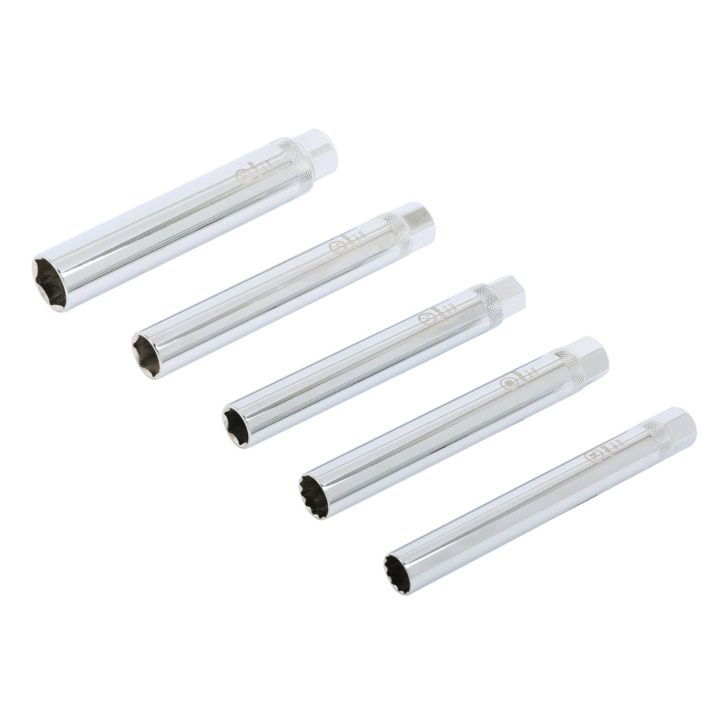 ARES 11026 - 5-Piece Extra Deep Spark Plug Socket Set