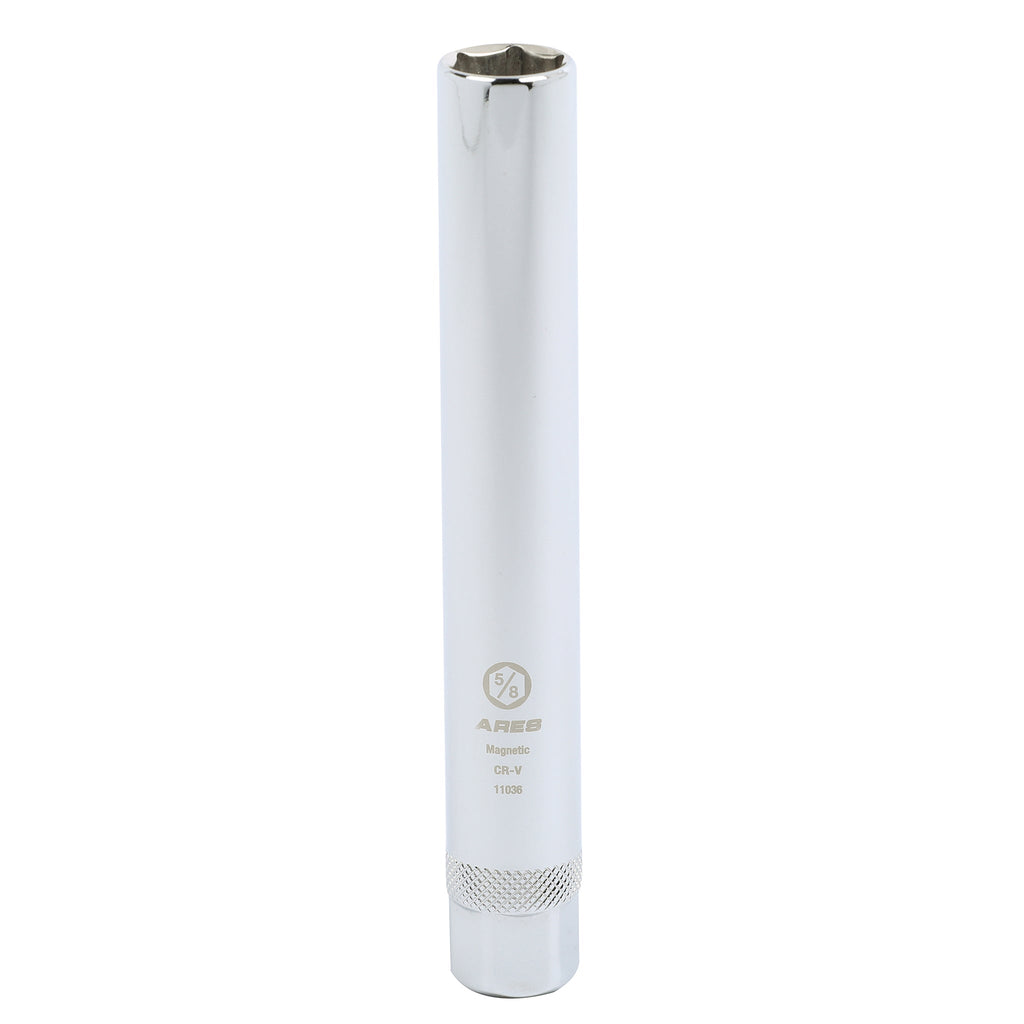 ARES 11036 - Extra Deep 5/8-Inch Magnetic Spark Plug Socket