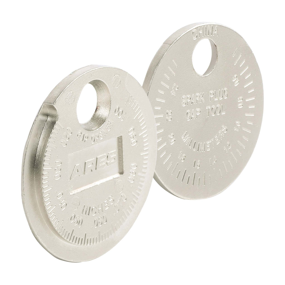 ARES 11040 - 2-Piece Spark Plug Gap Gauge Set