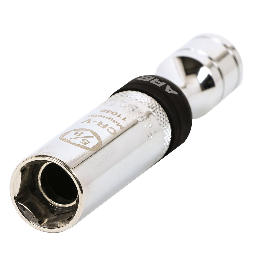 ARES 11046 - 3/8-Inch Drive by 5/8-Inch Magnetic Swivel Spark Plug Socket