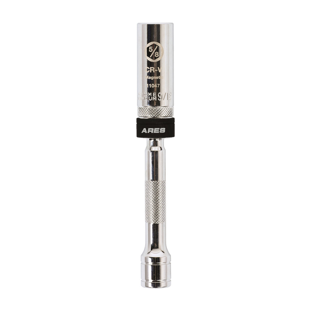 ARES 11047 - 3/8-Inch Drive by 5/8-Inch Magnetic Swivel Spark Plug Socket