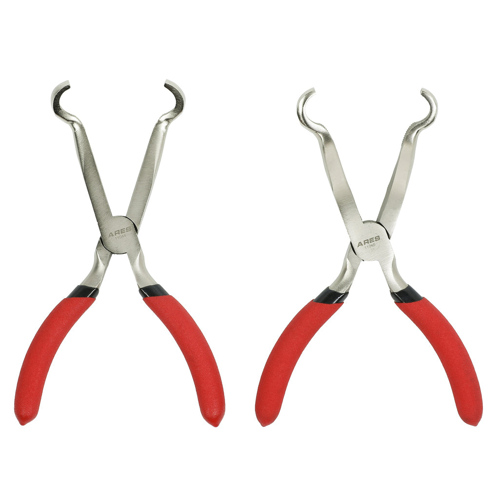 ARES 11068 - 2-Piece Offset Spark Plug Boot Removal Pliers Set