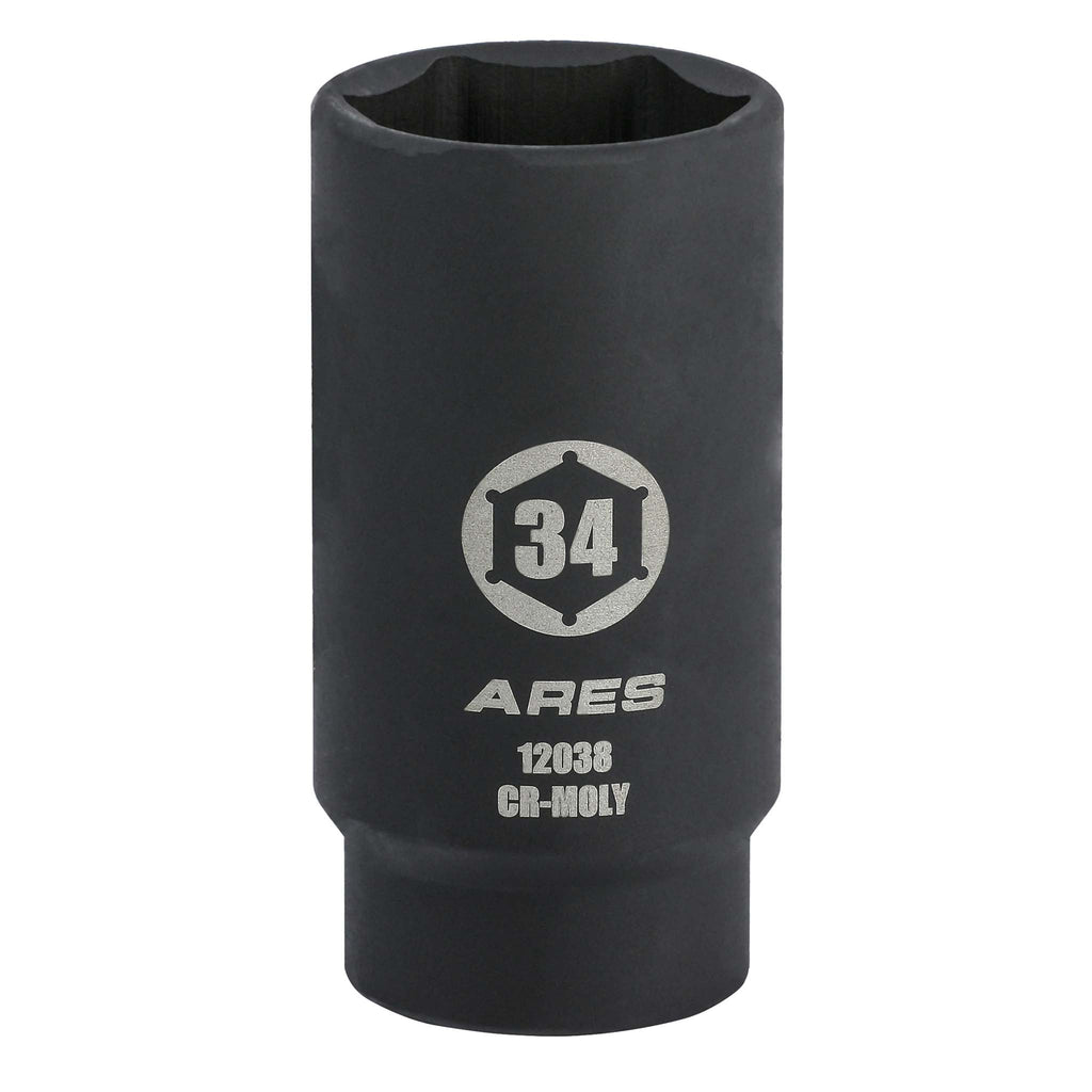 ARES 12038 - 34MM Axle Nut Socket (6 Point)