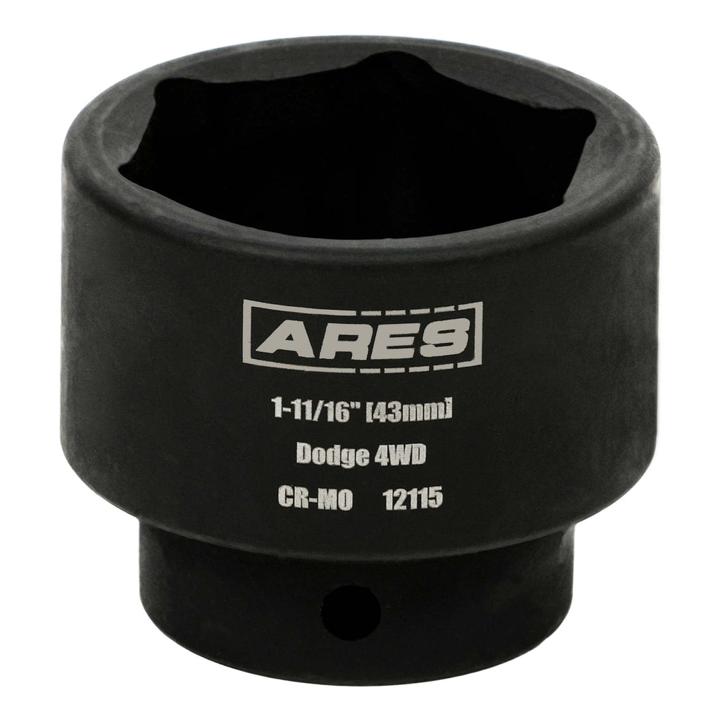 ARES 12115 - 11/16" (43mm) Axle Nut Impact Socket
