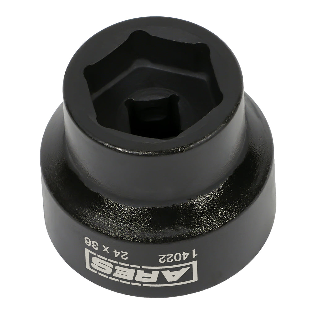 ARES 14022 - 2-in-1 Fuel Filter 24mm x 36mm Flip Socket
