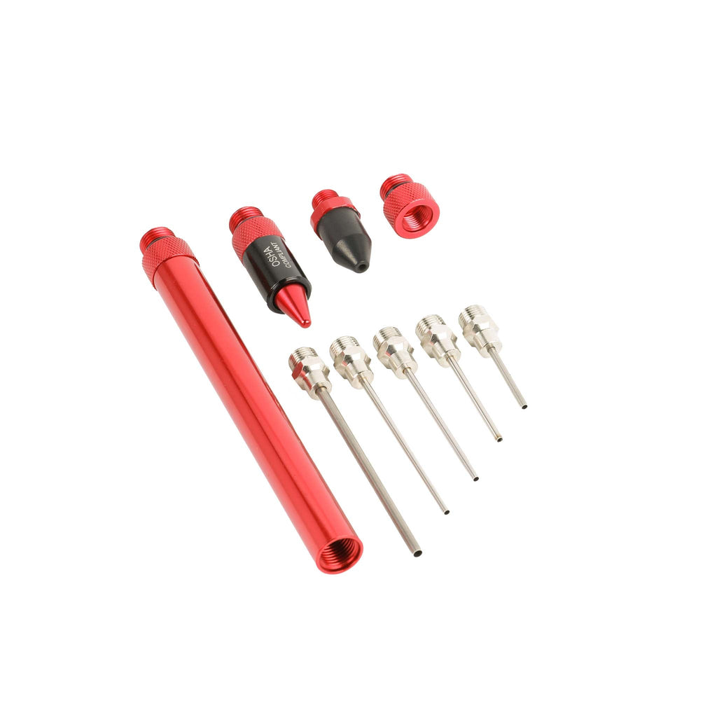 ARES 17008 - 9-Piece Air Blow Gun Needle Nozzle and Tips Accessory Set