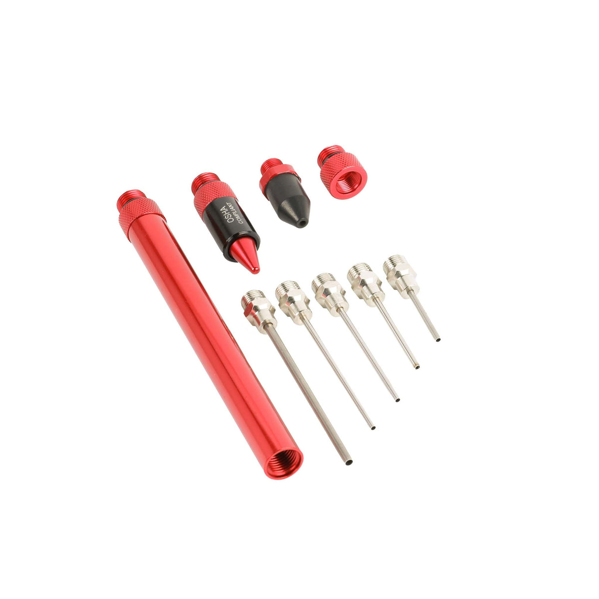 ARES 17008 - 9-Piece Air Blow Gun Needle Nozzle and Tips Accessory Set
