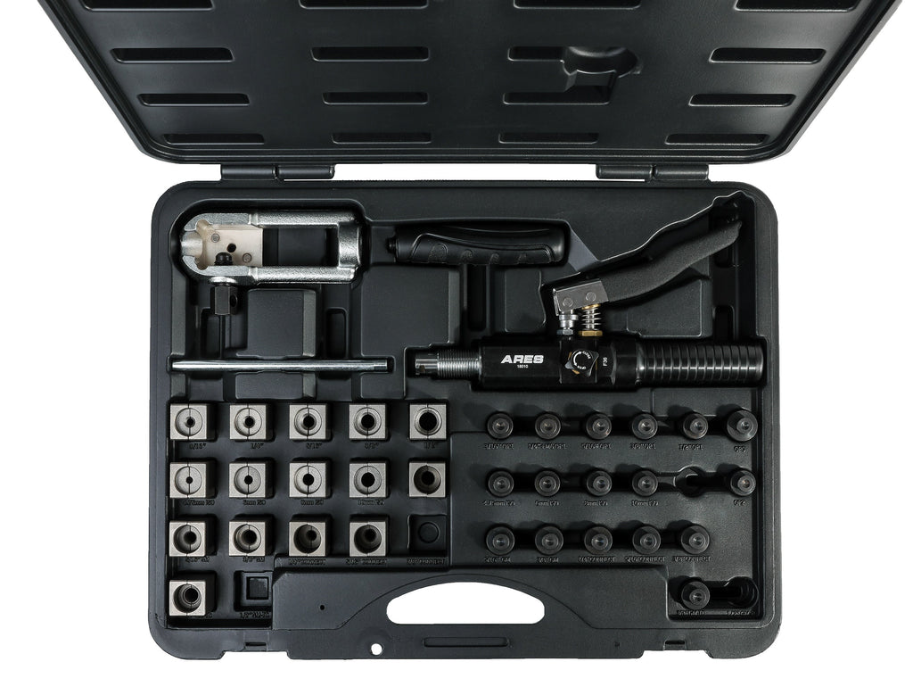 ARES 18010 - Universal Hydraulic Flaring Tool Set