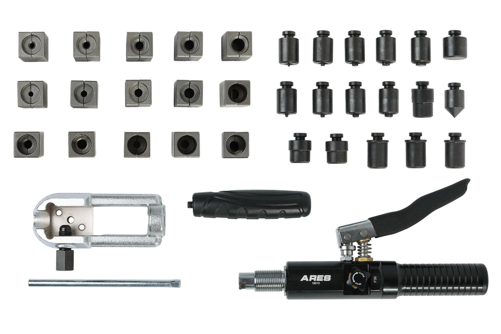 ARES 18010 - Universal Hydraulic Flaring Tool Set