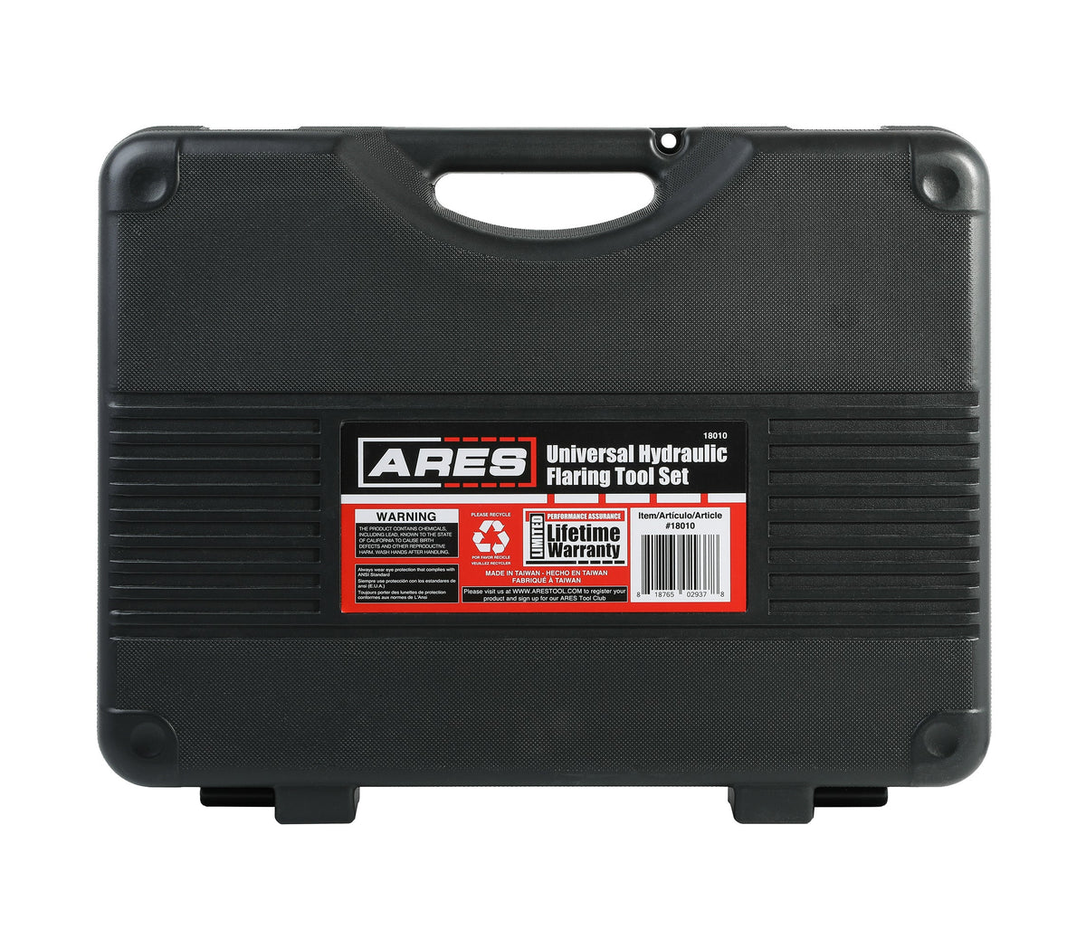 ARES 18010 - Universal Hydraulic Flaring Tool Set