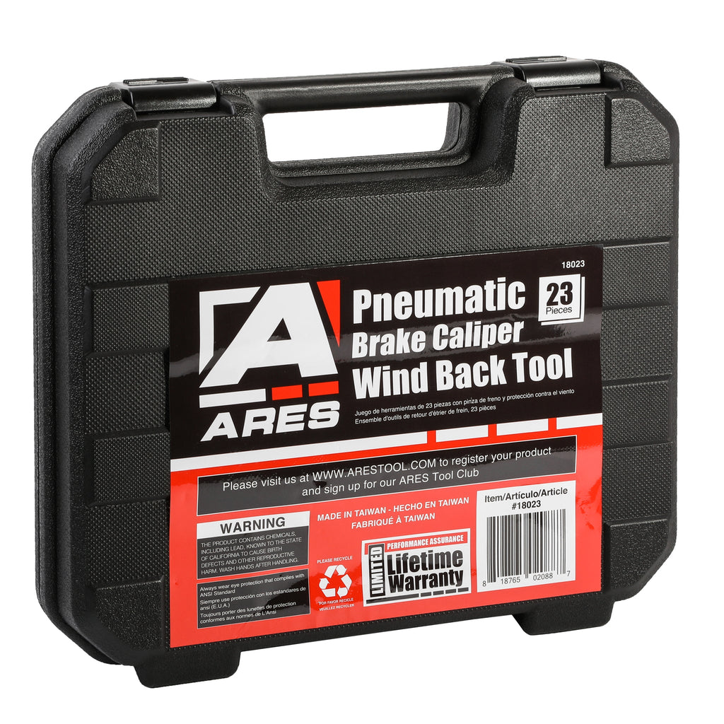 ARES 18023 - 23-Piece Brake Caliper Wind Back Tool Set