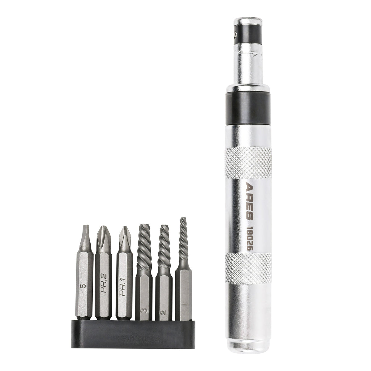 ARES 18026 - 1/4-Inch Manual Reversible Impact Driver