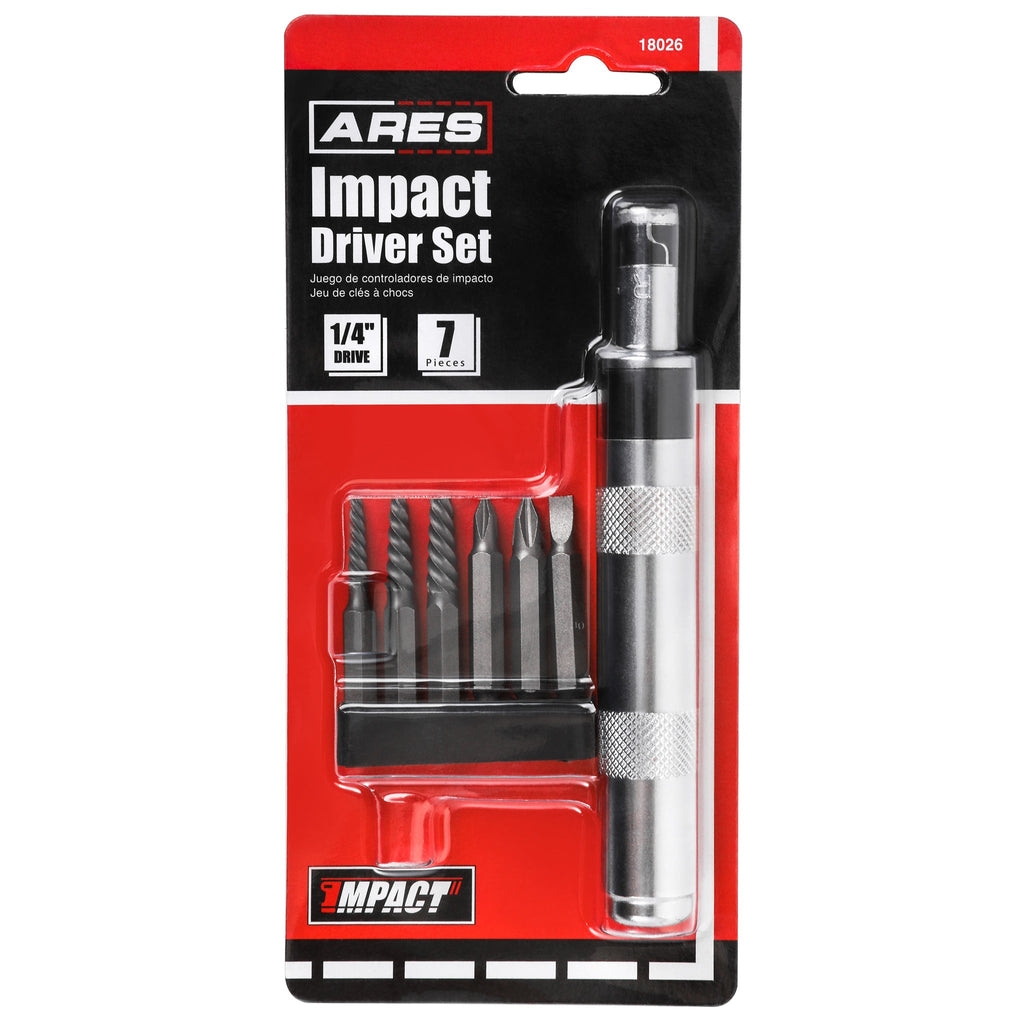 ARES 18026 - 1/4-Inch Manual Reversible Impact Driver