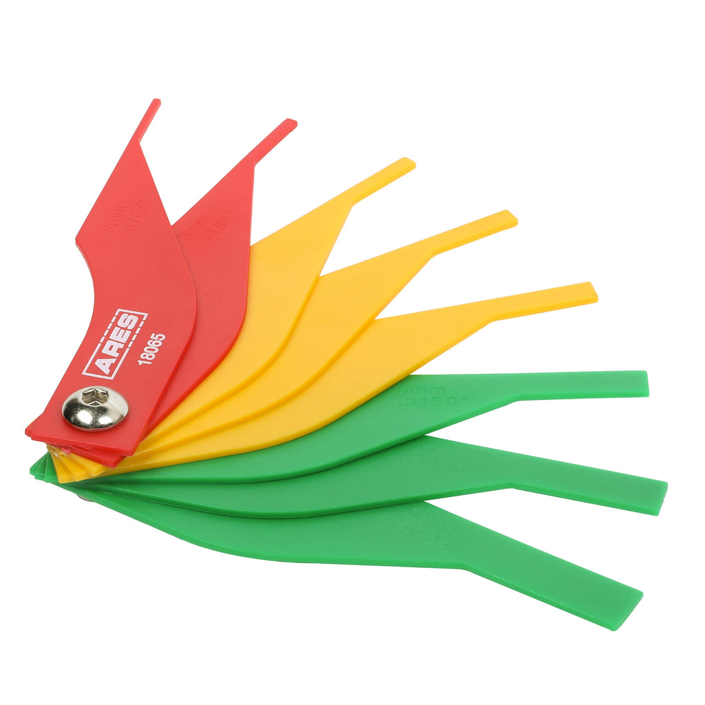 ARES 18065 - 8-Piece Plastic Brake Gauge Tool Set