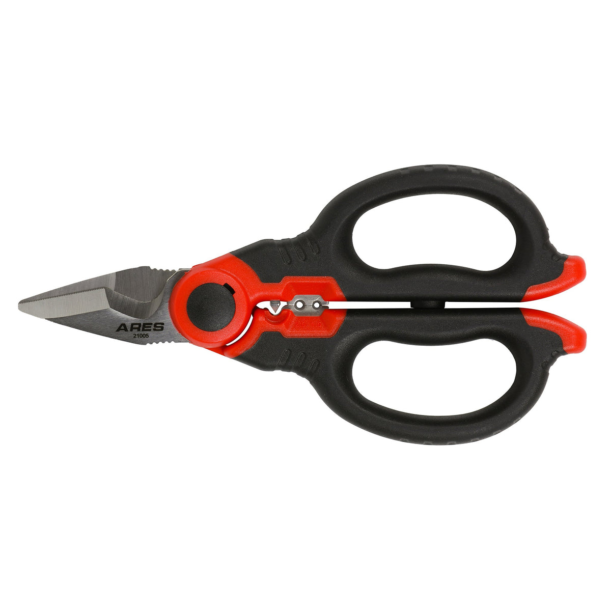 ARES 21005 – 6-Inch Professional Electrician Shears with Sheath