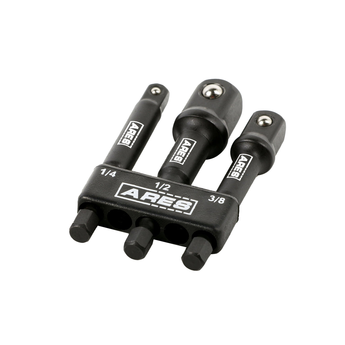 ARES 22022 - 3-Inch Impact Grade Socket Adapter Set
