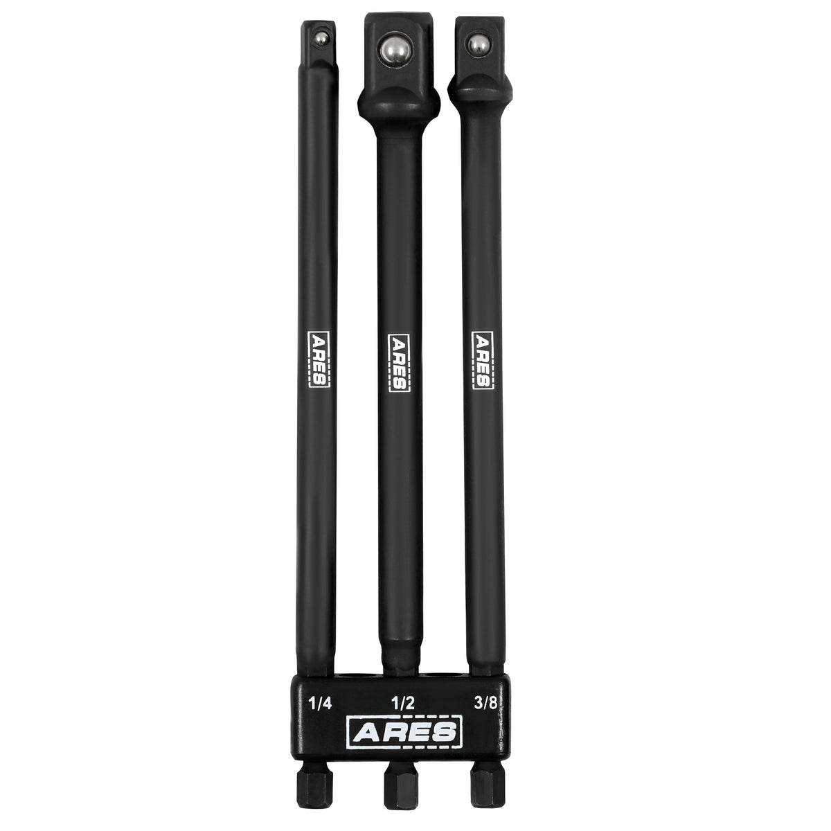 ARES 22023 - 6-Inch Impact Grade Socket Adapter Set