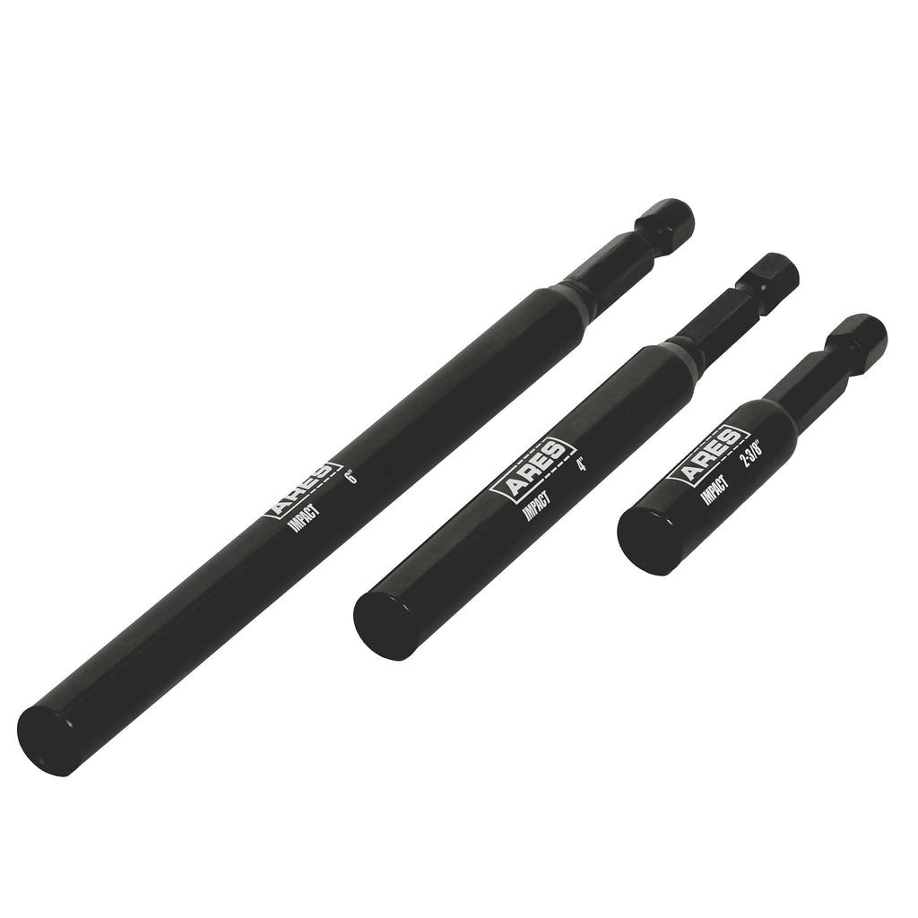 ARES 22030 - 3-Piece Magnetic Bit Holder Set
