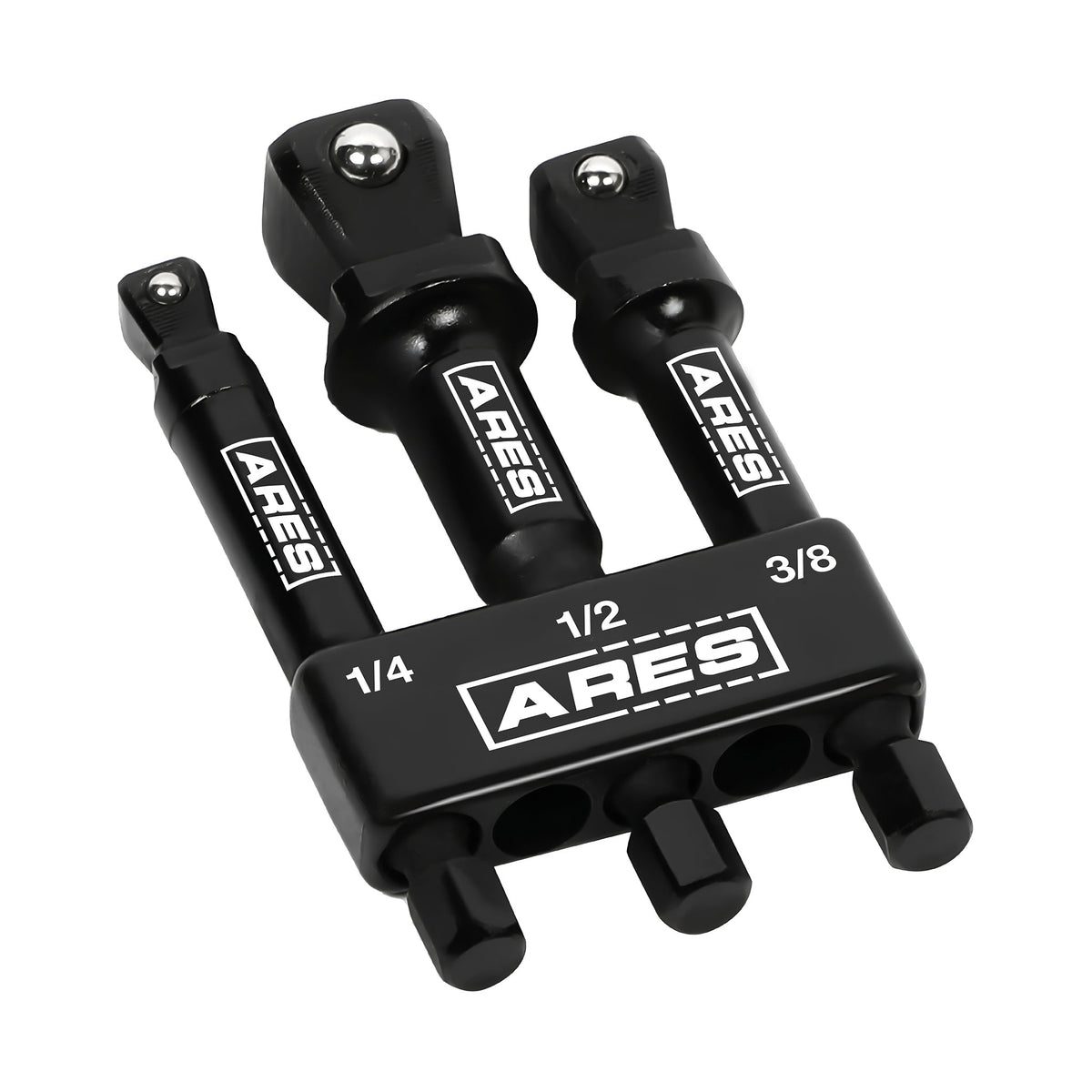 ARES 22046 - 3-Piece 3-Inch Impact Wobble Extension Set