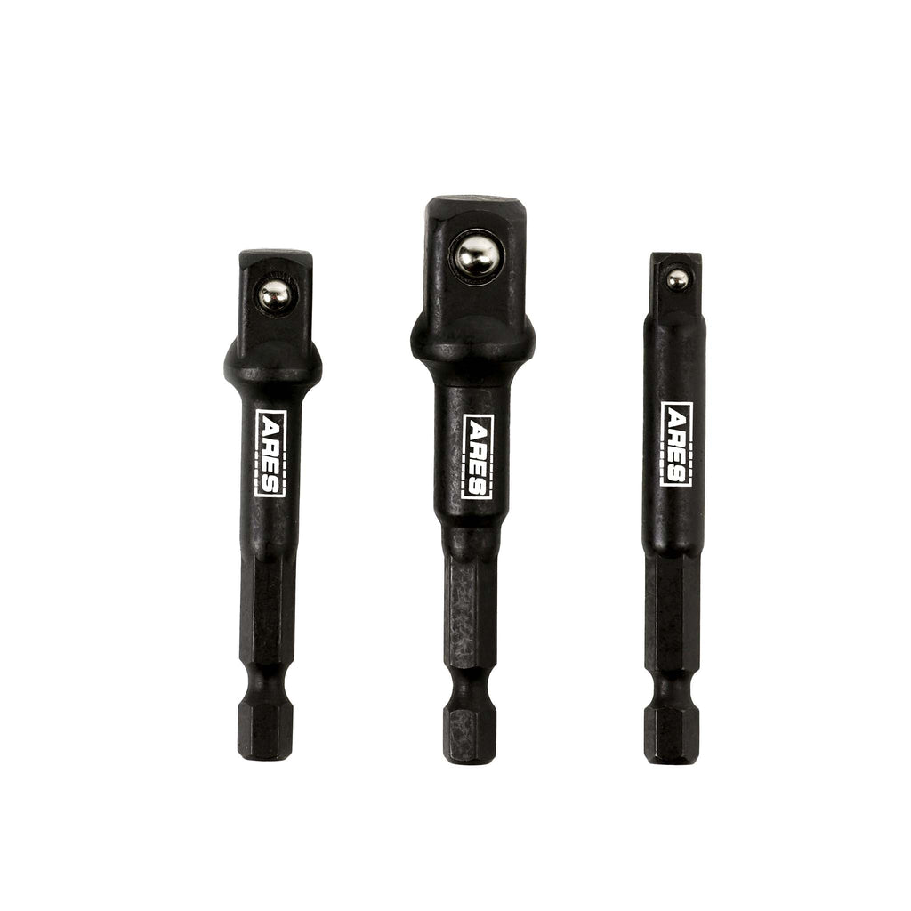 ARES 22048 - 2-Pack 3-Inch Impact Grade Socket Adapter Set