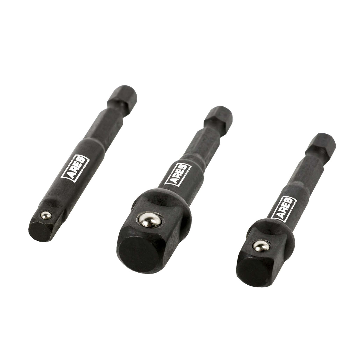 ARES 22048 - 2-Pack 3-Inch Impact Grade Socket Adapter Set