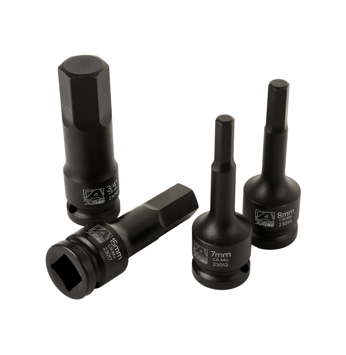 ARES 23000 - 20-Piece 1/2-Inch Drive Master Impact Hex Driver Set