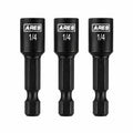 ARES 27012 - 3-Piece 1/4-Inch Magnetic Impact 1 3/4-Inch Nut Driver Bit Set
