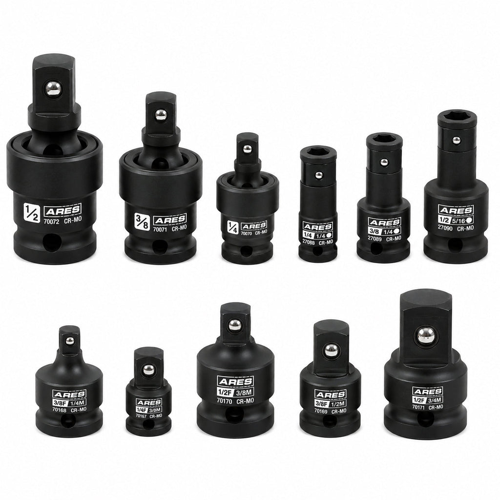 ARES 27071 - 19-Piece Impact Socket Accessories Set