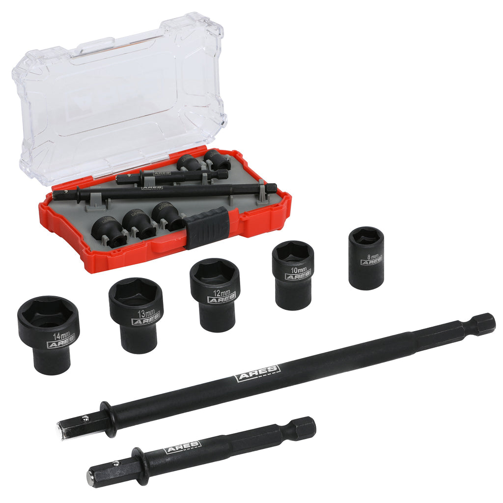ARES 27087 - 7-Piece Master Metric Detachable Cleanable Nut Driver Set