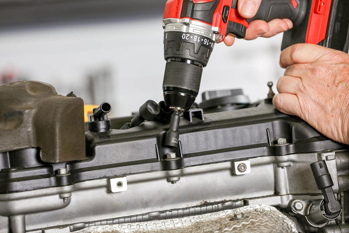 ARES 27102 - 10-Piece SAE and Metric Impact Magnetic Nut Driver Set
