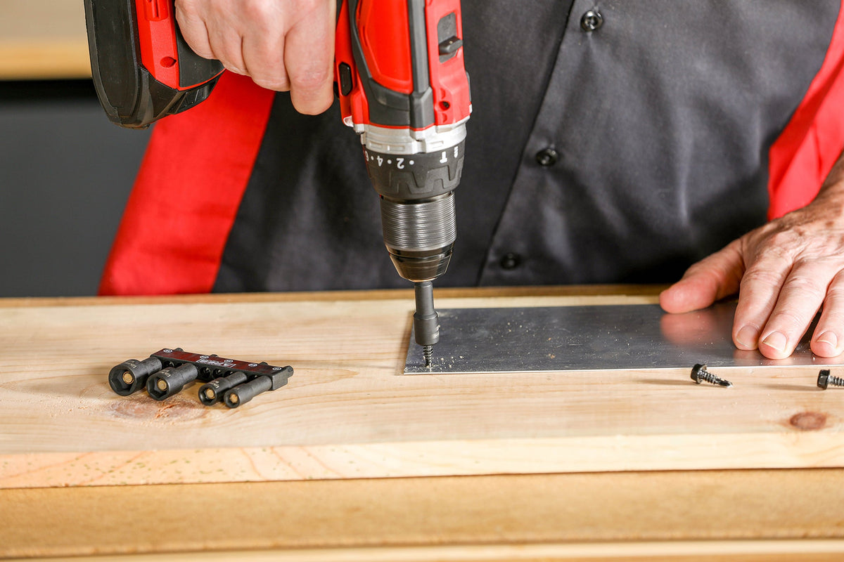 ARES 27102 - 10-Piece SAE and Metric Impact Magnetic Nut Driver Set