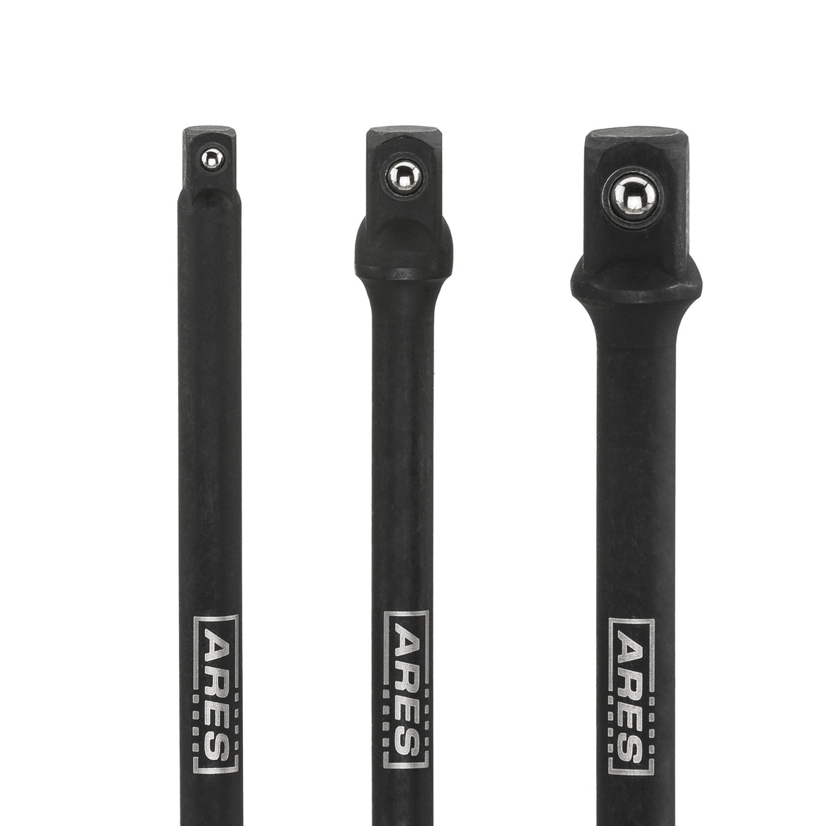 ARES 28000 - Impact 3-Inch Extension and Socket Adapter Set