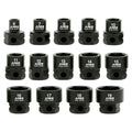 ARES 29018 - 14-Piece 3/8-Inch Drive Metric Low Profile Nano Impact Socket Set