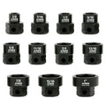 ARES 29021 - 11-Piece 1/2-Inch Drive SAE Low Profile Nano Impact Socket Set