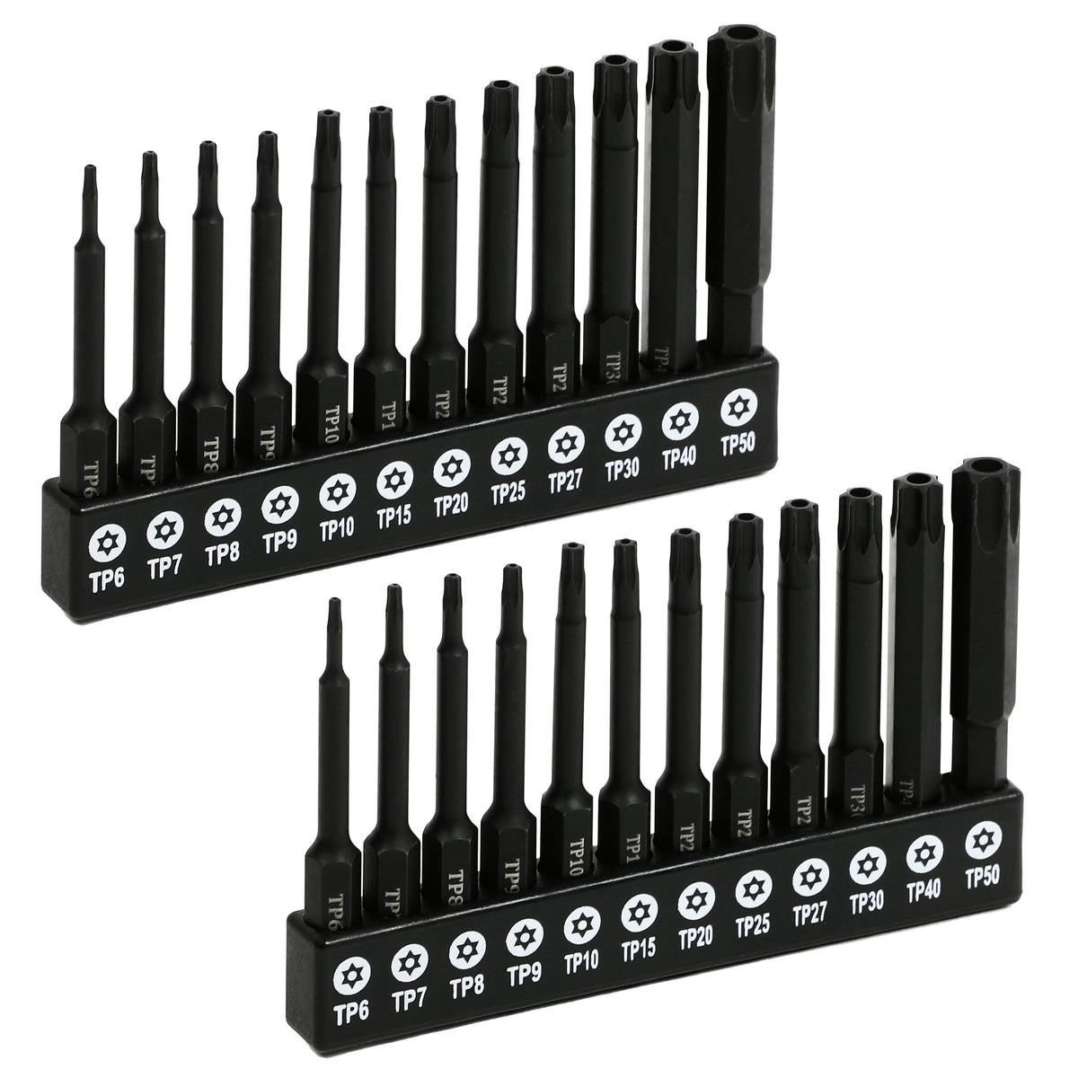 ARES 31014 - 24-Piece Tamper Resistant Long Torx Bit Set