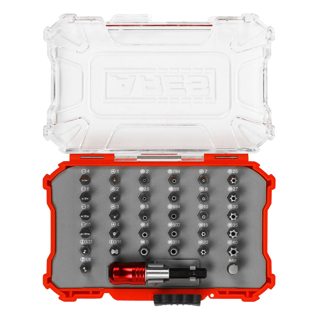 ARES 31016 - 33-Piece Security Bit Set with Quick Locking Bit Coupler