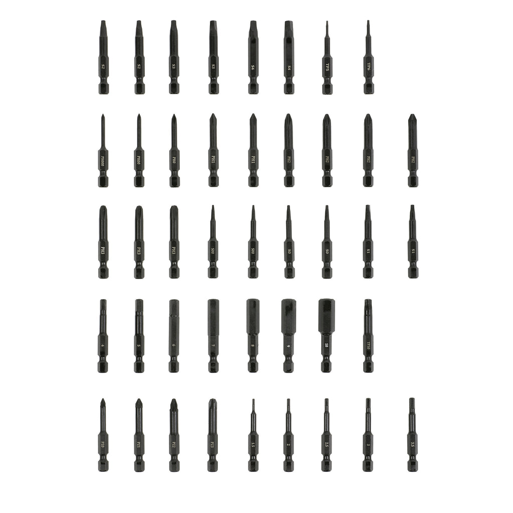ARES 31017 - 84-Piece Impact Driver Bit Set