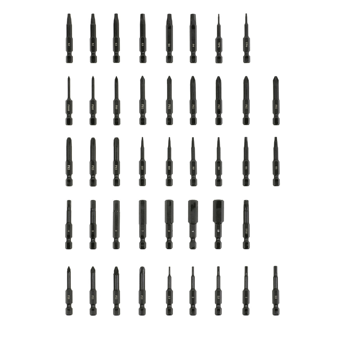 ARES 31017 - 84-Piece Impact Driver Bit Set