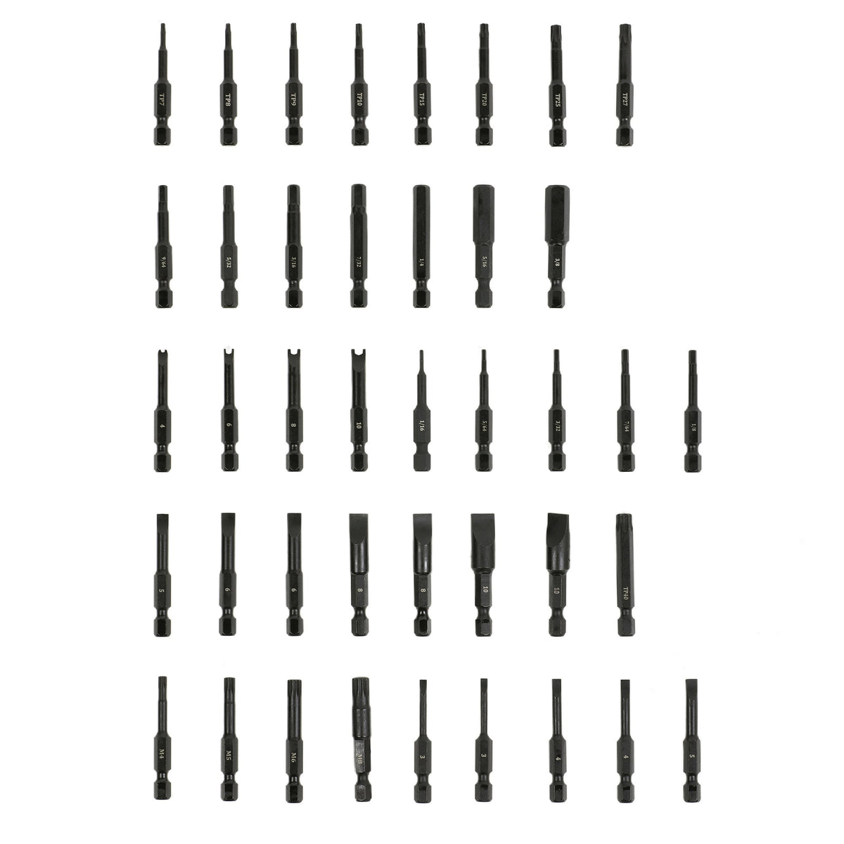 ARES 31017 - 84-Piece Impact Driver Bit Set