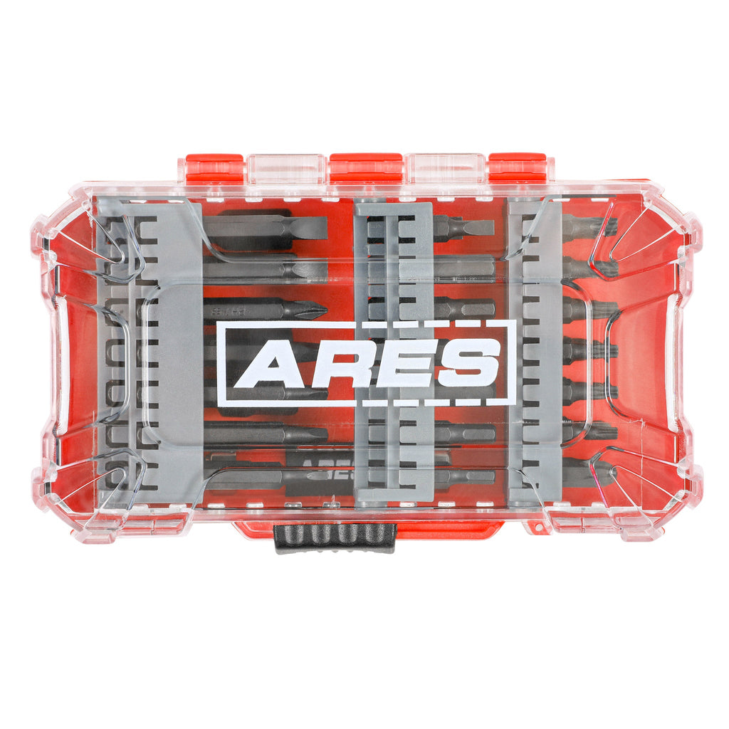 ARES 31019 - 49-Piece Impact Driver Bit Set